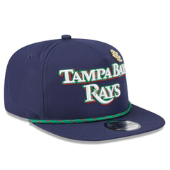 Tampa Bay Rays 2025 Big League Chew Golfer Snapback Hat Navy