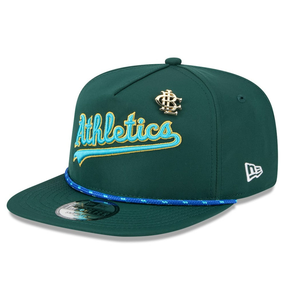Athletics 2025 Big League Chew Golfer Snapback Hat Green