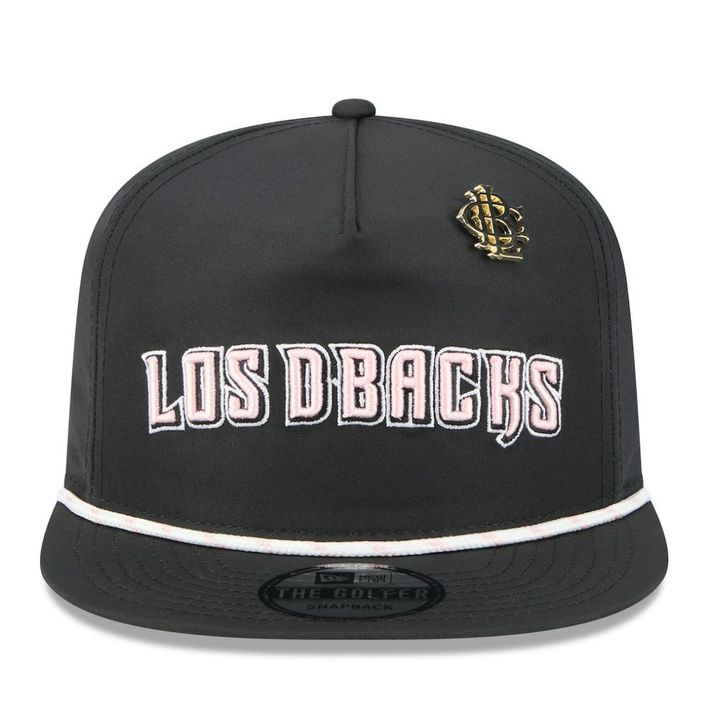 Arizona Diamondbacks 2025 Big League Chew Golfer Snapback Hat Black