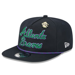 Atlanta Braves 2025 Big League Chew Golfer Snapback Hat Navy