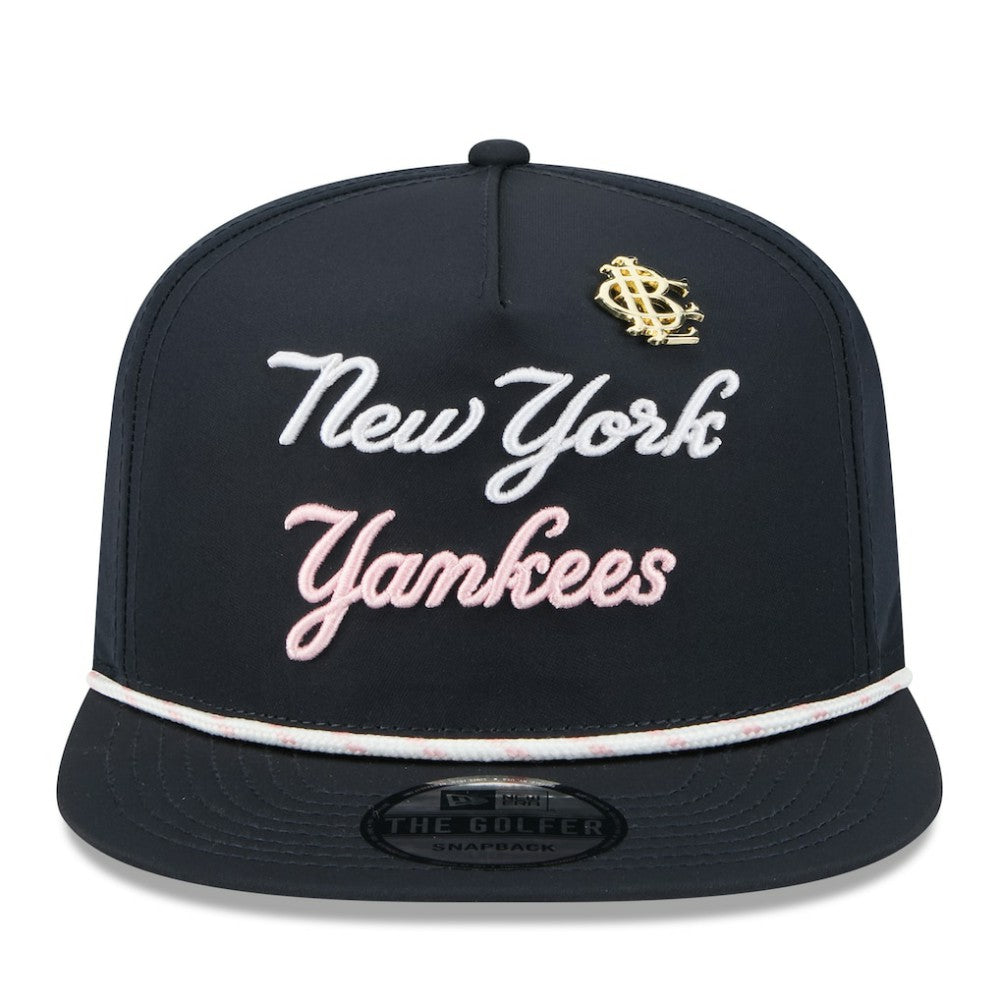 New York Yankees 2025 Big League Chew Golfer Snapback Hat Navy