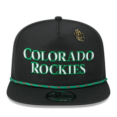 Colorado Rockies 2025 Big League Chew Golfer Snapback Hat Black