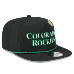 Colorado Rockies 2025 Big League Chew Golfer Snapback Hat Black