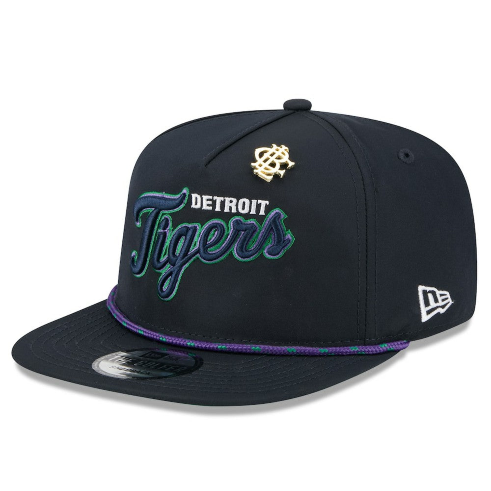 Detroit Tigers 2025 Big League Chew Golfer Snapback Hat Navy