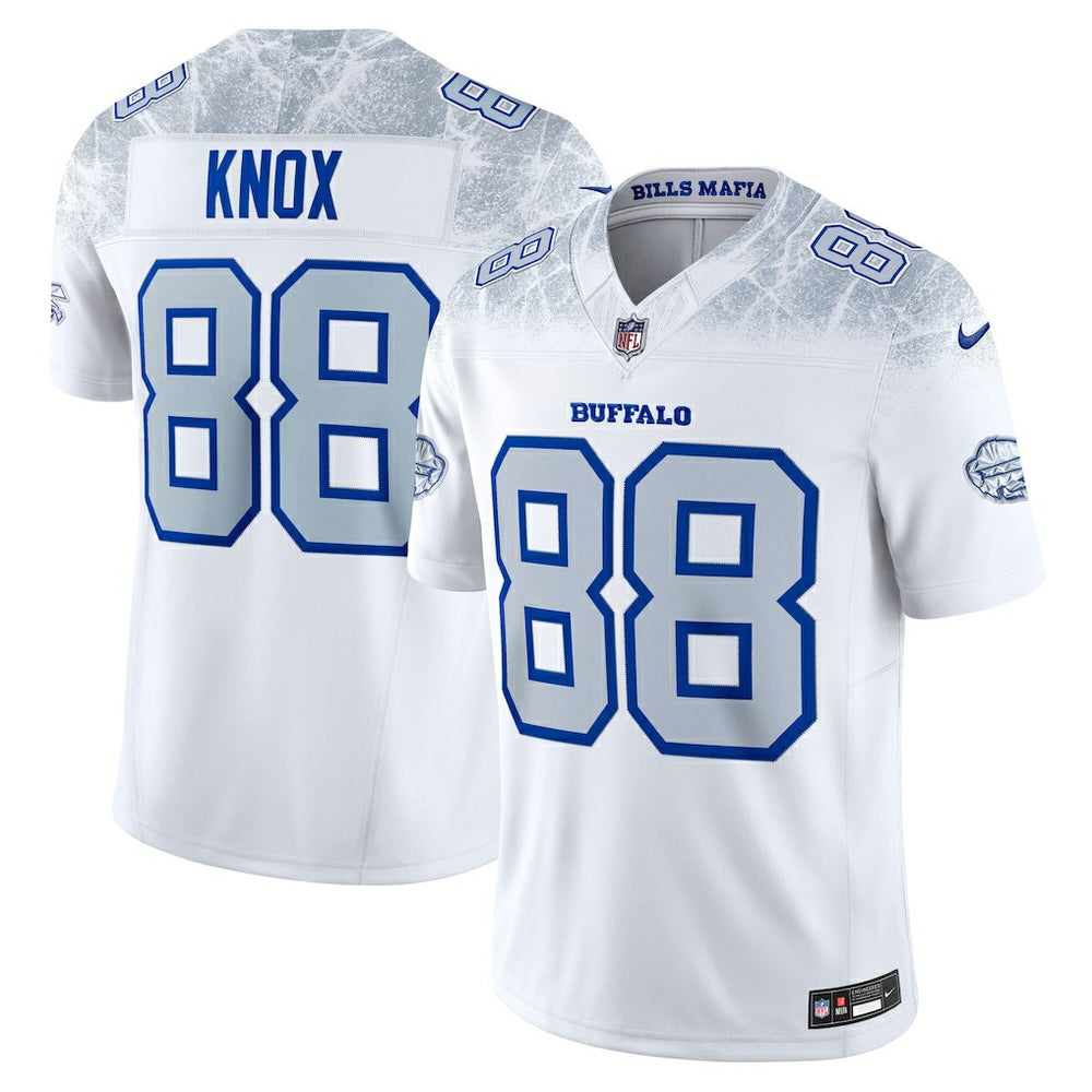 Dawson Knox Buffalo Bills 2025 Rivalries Collection Limited Jersey - White sale