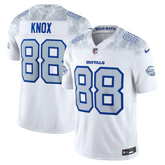 Dawson Knox Buffalo Bills 2025 Rivalries Collection Limited Jersey - White sale