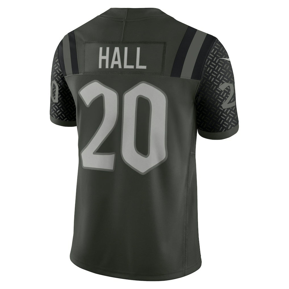 Breece Hall New York Jets 2025 Rivalries Collection Limited Jersey - Gotham Green discount