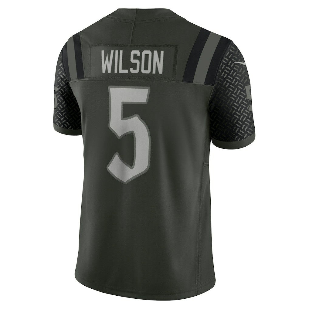 Garrett Wilson New York Jets 2025 Rivalries Collection Limited Jersey - Gotham Green online
