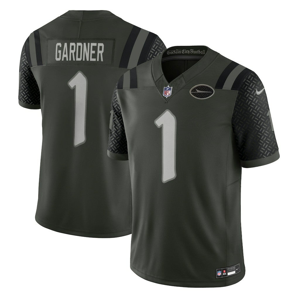 Ahmad Sauce Gardner New York Jets 2025 Rivalries Collection Limited Jersey - Gotham Green discount