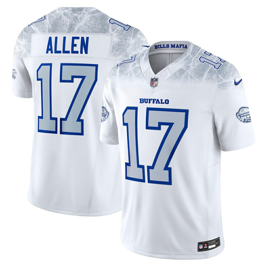 Josh Allen Buffalo Bills 2025 Rivalries Collection Limited Jersey - White on sale