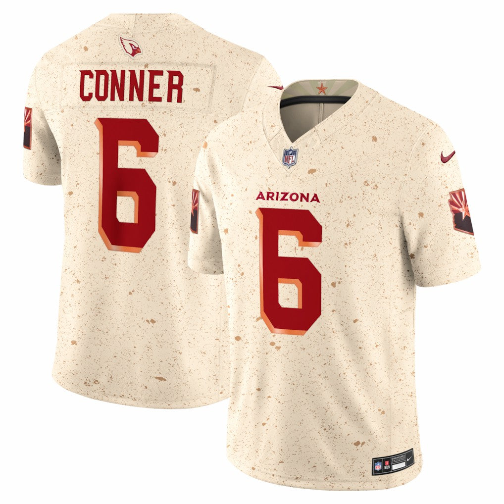 James Conner Arizona Cardinals 2025 Rivalries Collection Limited Jersey - Natural outlet