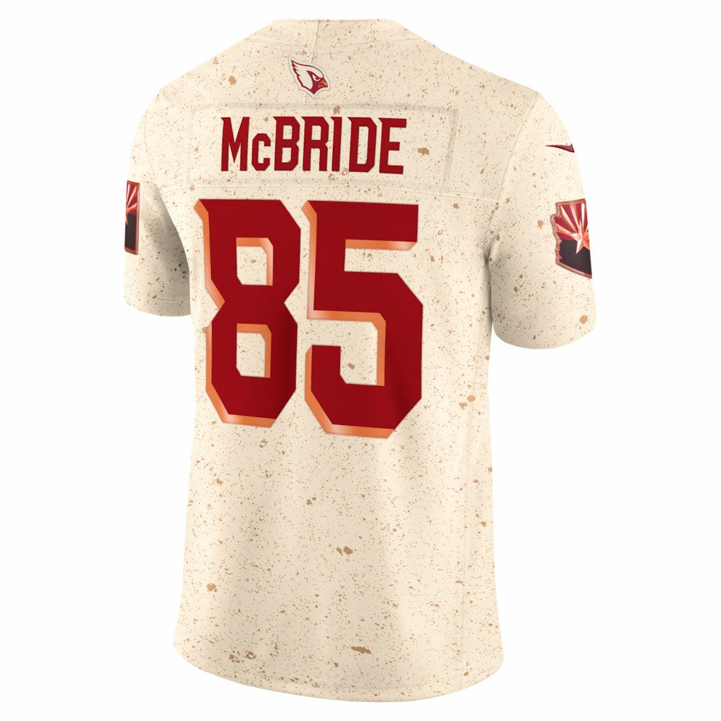 Trey McBride Arizona Cardinals 2025 Rivalries Collection Limited Jersey - Natural discount