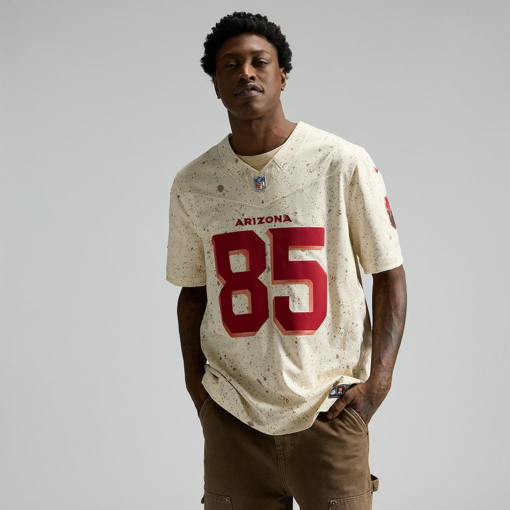 Trey McBride Arizona Cardinals 2025 Rivalries Collection Limited Jersey - Natural discount