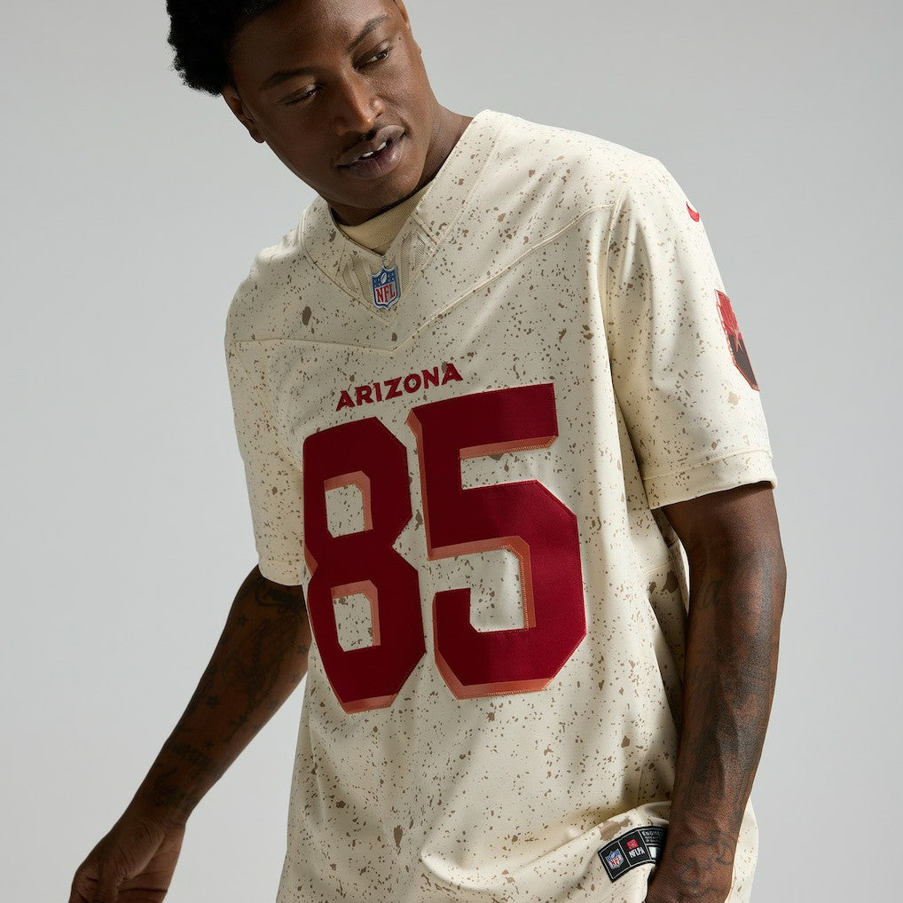 Trey McBride Arizona Cardinals 2025 Rivalries Collection Limited Jersey - Natural discount