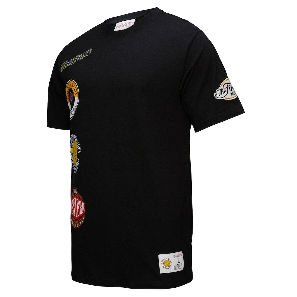 Golden State Warriors Black Out Collection Vintage Premium T-Shirt sale - Black for sale