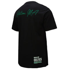 Boston Celtics Black Out Collection Vintage Premium T-Shirt - Black outlet
