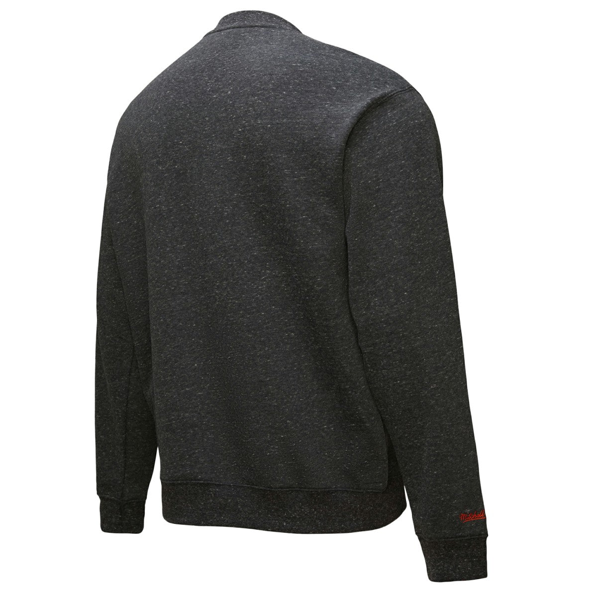 New York Knicks Hardwood Classics Blackout Collection Snow Washed Pullover Sweatshirt - Black on sale