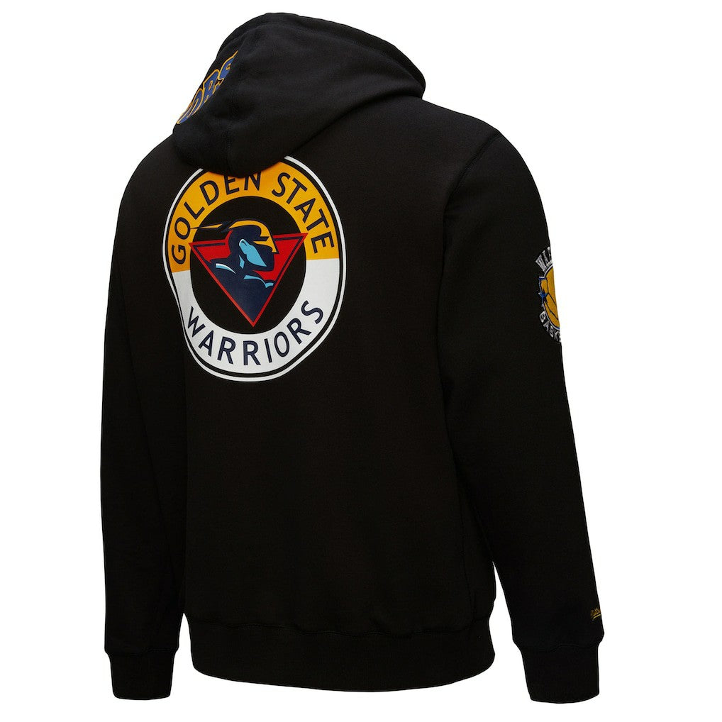 Golden State Warriors Hardwood Classics Blackout Collection Pullover Hoodie sale - Black cheap