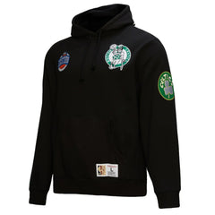 Boston Celtics Hardwood Classics Blackout Collection Pullover Hoodie - Black shop