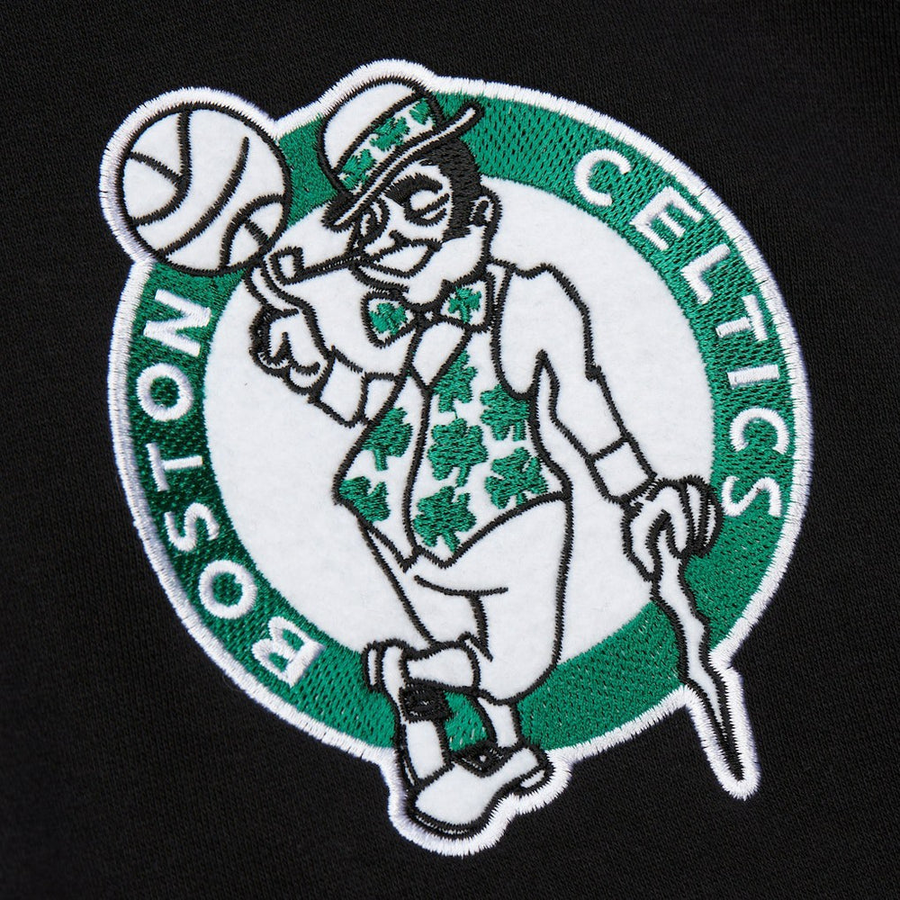 Boston Celtics Hardwood Classics Blackout Collection Pullover Hoodie - Black shop