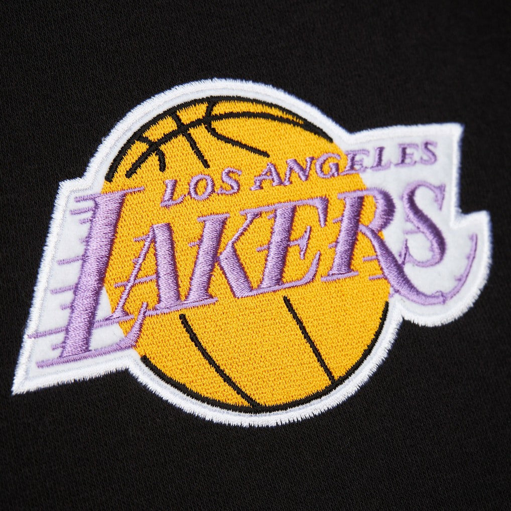 Los Angeles Lakers Hardwood Classics Blackout Collection Pullover Hoodie - Black shop