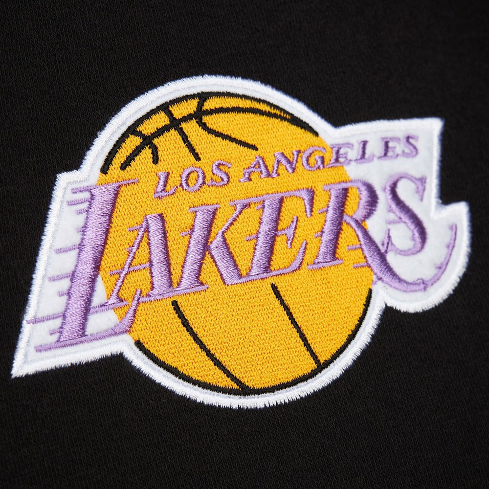 Los Angeles Lakers Hardwood Classics Blackout Collection Pullover Hoodie - Black shop