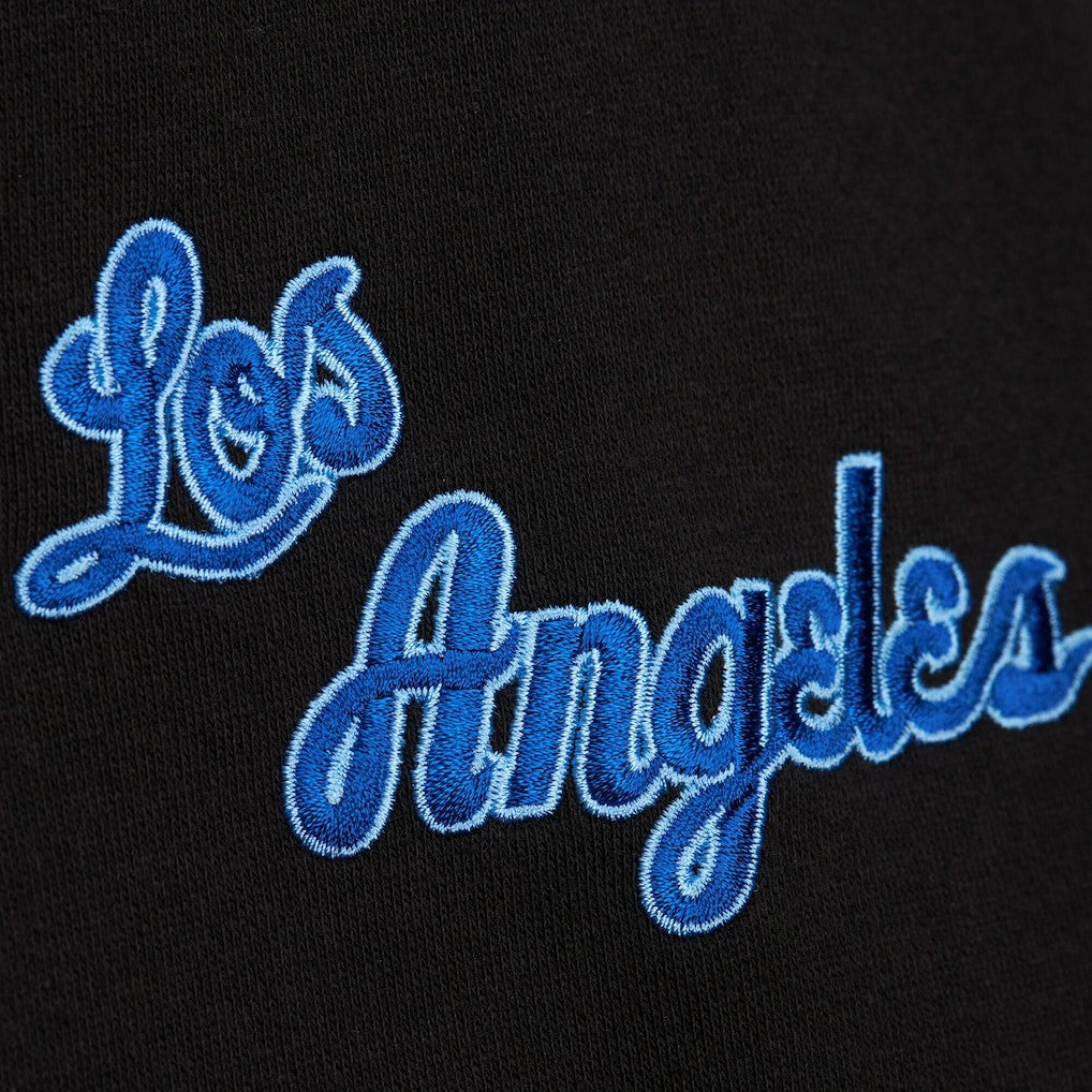 Los Angeles Lakers Hardwood Classics Blackout Collection Pullover Hoodie - Black shop