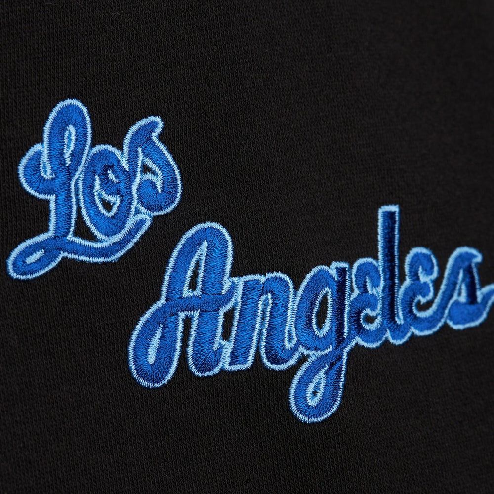 Los Angeles Lakers Hardwood Classics Blackout Collection Pullover Hoodie - Black shop