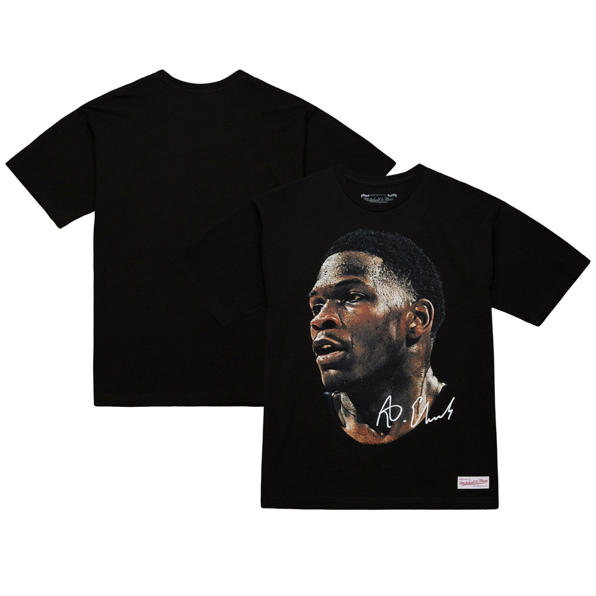 Anthony Edwards NBA Unisex Real Big Face Player T-Shirt - Black cheap