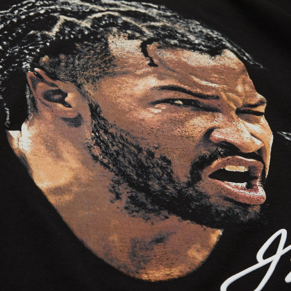 Jalen Brunson NBA Unisex Real Big Face Player T-Shirt - Black sale