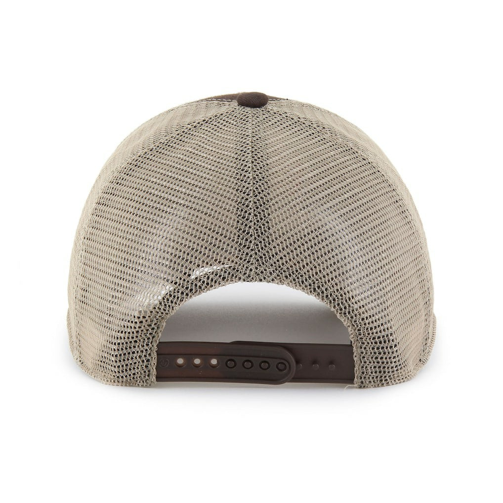 Cleveland Browns '47 Flagship MVP Trucker Adjustable Hat - Brown/Natural cheap