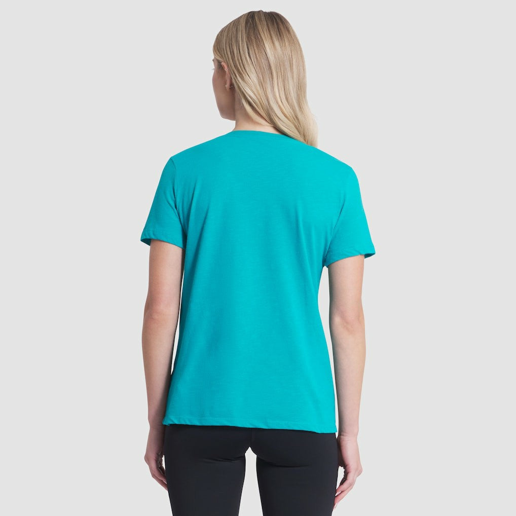 Miami Dolphins Women's 2025 Rivalries Collection Slub Dri-FIT T-Shirt - Turbo Green on sale