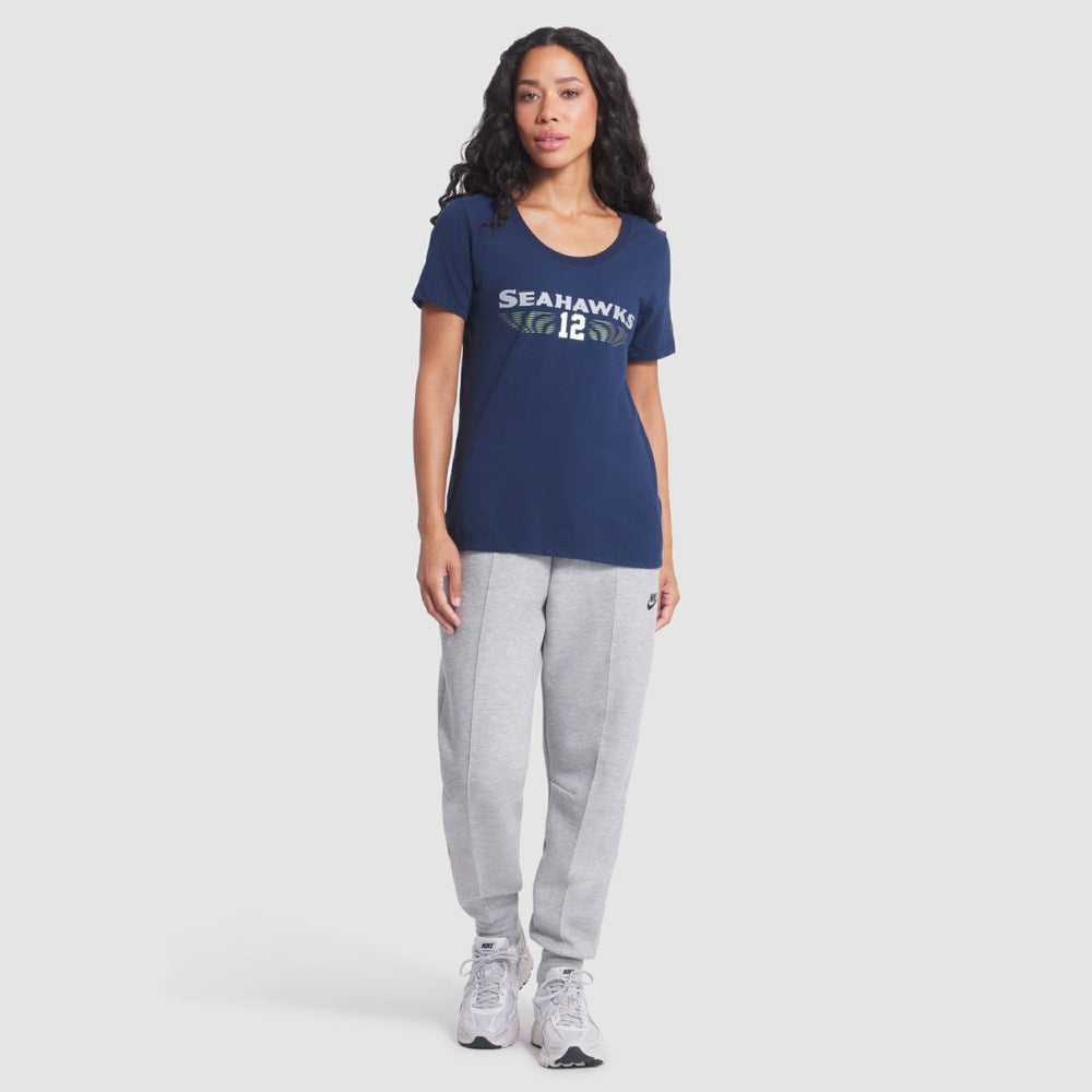 Seattle Seahawks Women's 2025 Rivalries Collection Slub Dri-FIT T-Shirt - College Navy online