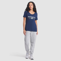 Seattle Seahawks Women's 2025 Rivalries Collection Slub Dri-FIT T-Shirt - College Navy online