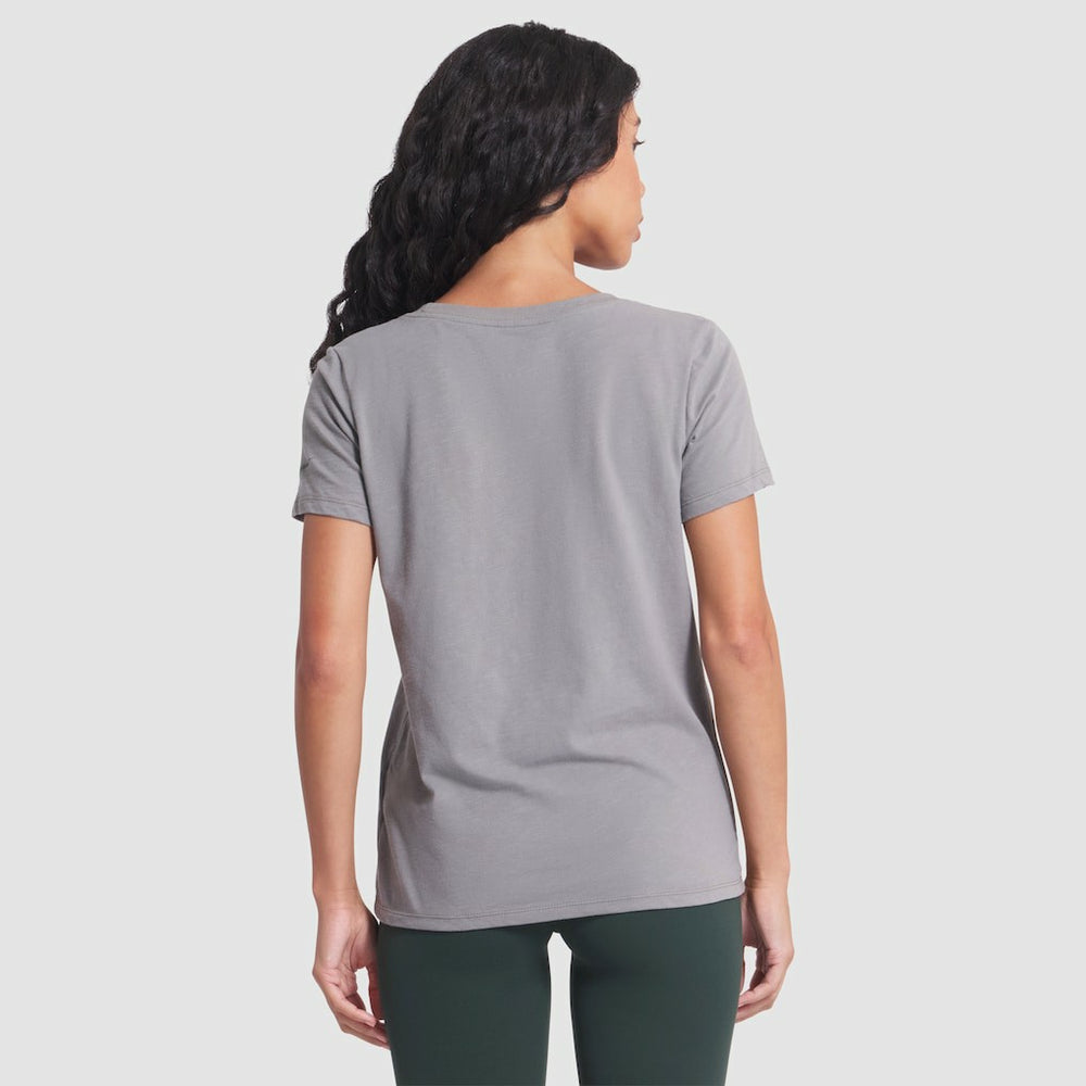 New York Jets Women's 2025 Rivalries Collection Slub Dri-FIT T-Shirt - Iron Ore for sale