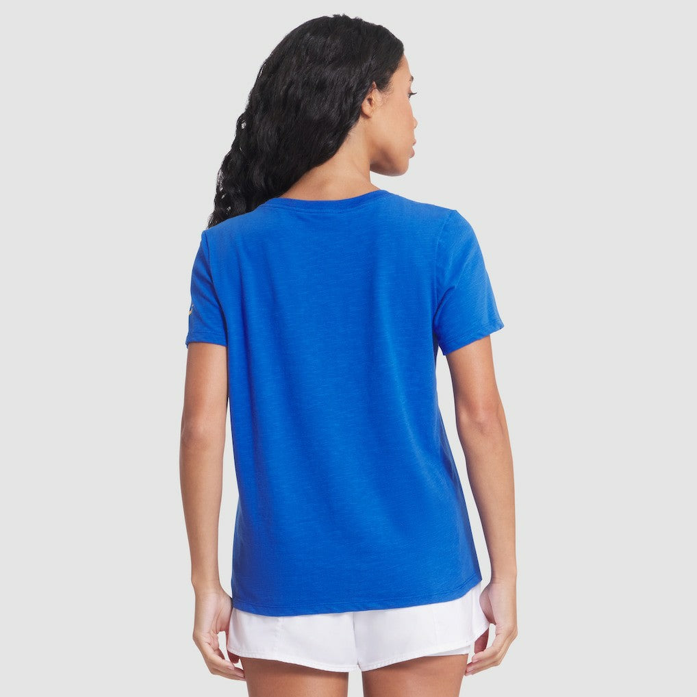 Los Angeles Rams Women's 2025 Rivalries Collection Slub Dri-FIT T-Shirt - Royal outlet