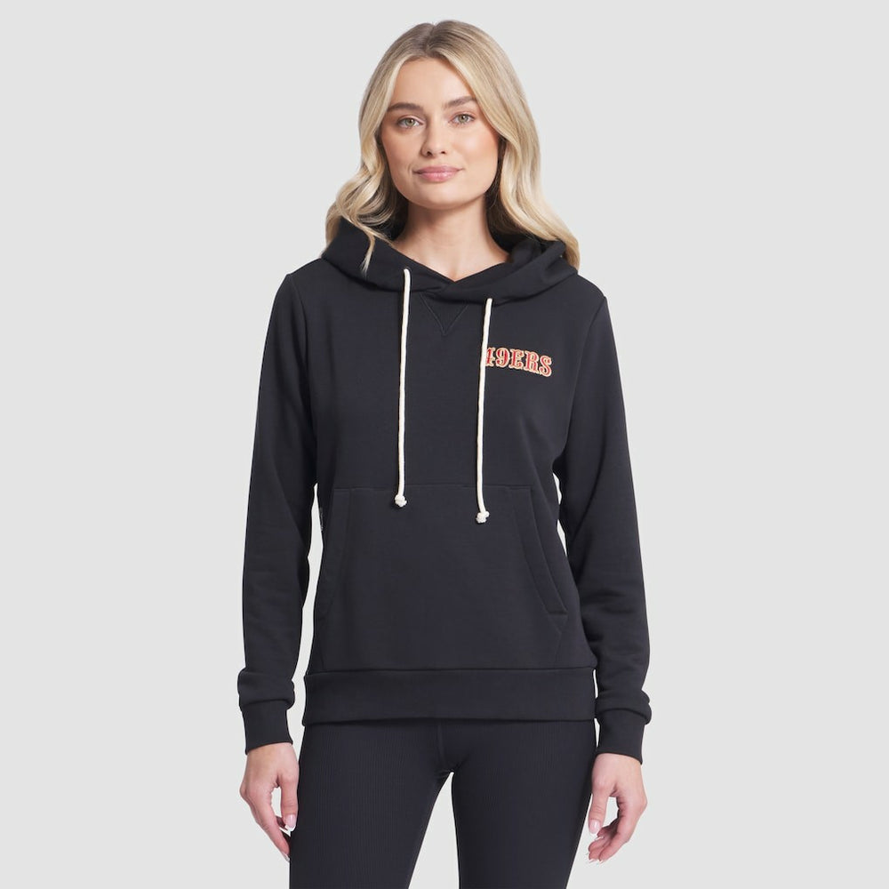 San Francisco 49ers Women's 2025 Rivalries Collection Standard Issue Sideline Dri-FIT Hoodie - Black sale