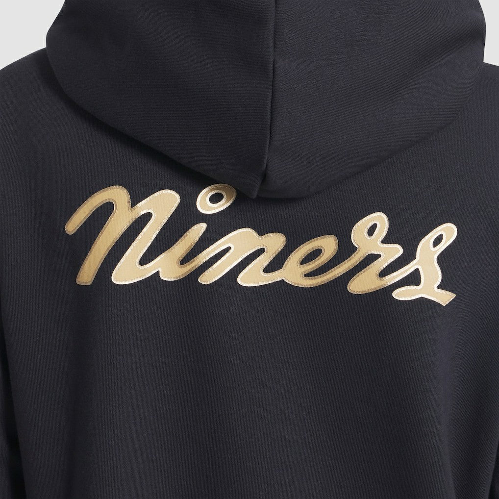 San Francisco 49ers Women's 2025 Rivalries Collection Standard Issue Sideline Dri-FIT Hoodie - Black sale