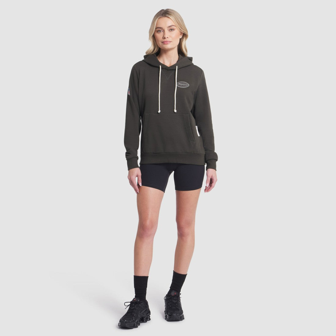 New York Jets Women's 2025 Rivalries Collection Standard Issue Sideline Dri-FIT Hoodie - Gotham Green online