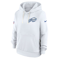 Buffalo Bills Women's 2025 Rivalries Collection Standard Issue Sideline Dri-FIT Hoodie - White online
