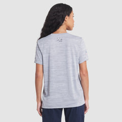 New England Patriots Women's 2025 Rivalries Collection Sideline Velocity Dri-FIT T-Shirt - Silver sale