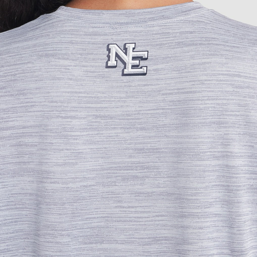 New England Patriots Women's 2025 Rivalries Collection Sideline Velocity Dri-FIT T-Shirt - Silver sale