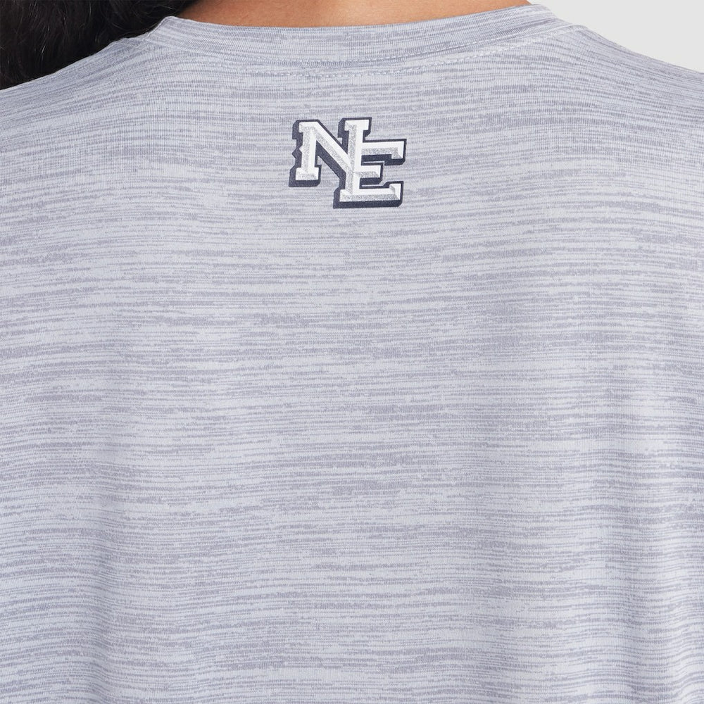 New England Patriots Women's 2025 Rivalries Collection Sideline Velocity Dri-FIT T-Shirt - Silver sale