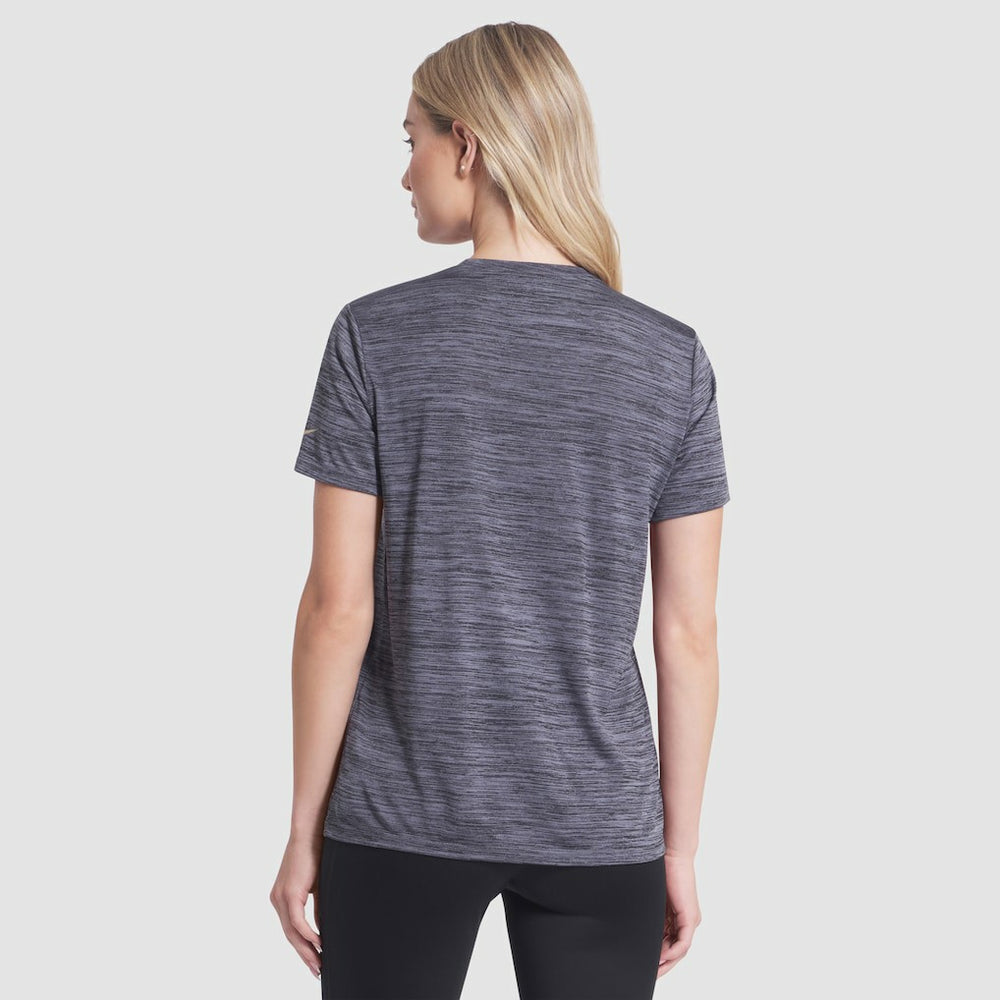 San Francisco 49ers Women's 2025 Rivalries Collection Sideline Velocity Dri-FIT T-Shirt - Heather Charcoal online