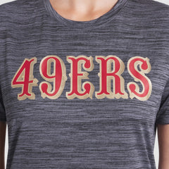 San Francisco 49ers Women's 2025 Rivalries Collection Sideline Velocity Dri-FIT T-Shirt - Heather Charcoal online