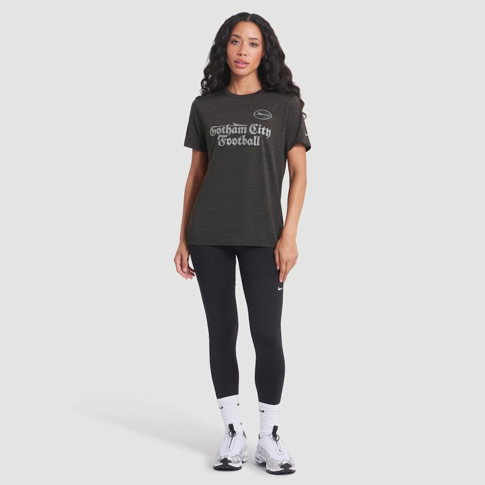 New York Jets Women's 2025 Rivalries Collection Sideline Velocity Dri-FIT T-Shirt - Black for sale