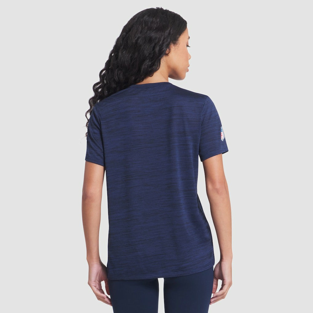 Los Angeles Rams Women's 2025 Rivalries Collection Sideline Velocity Dri-FIT T-Shirt - Midnight Blue outlet