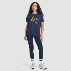 Los Angeles Rams Women's 2025 Rivalries Collection Sideline Velocity Dri-FIT T-Shirt - Midnight Blue outlet