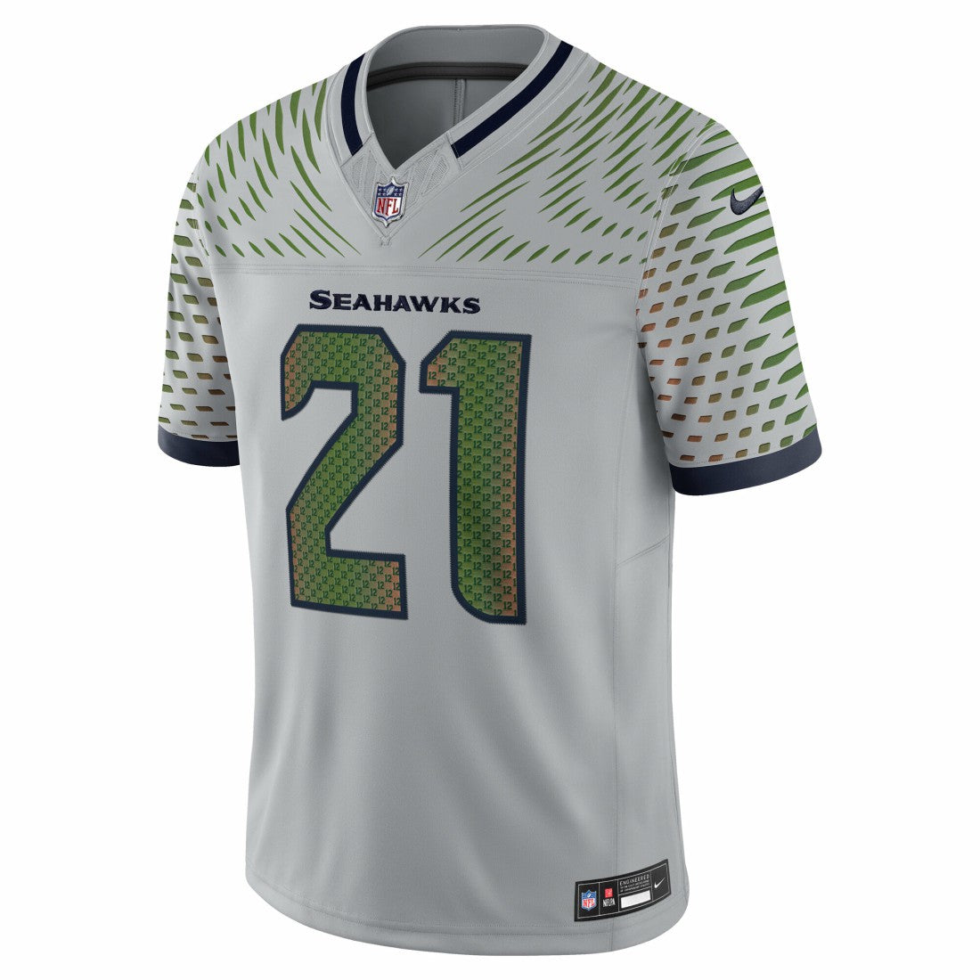 Devon Witherspoon Seattle Seahawks 2025 Rivalries Collection Limited Jersey - Wolf Gray on sale