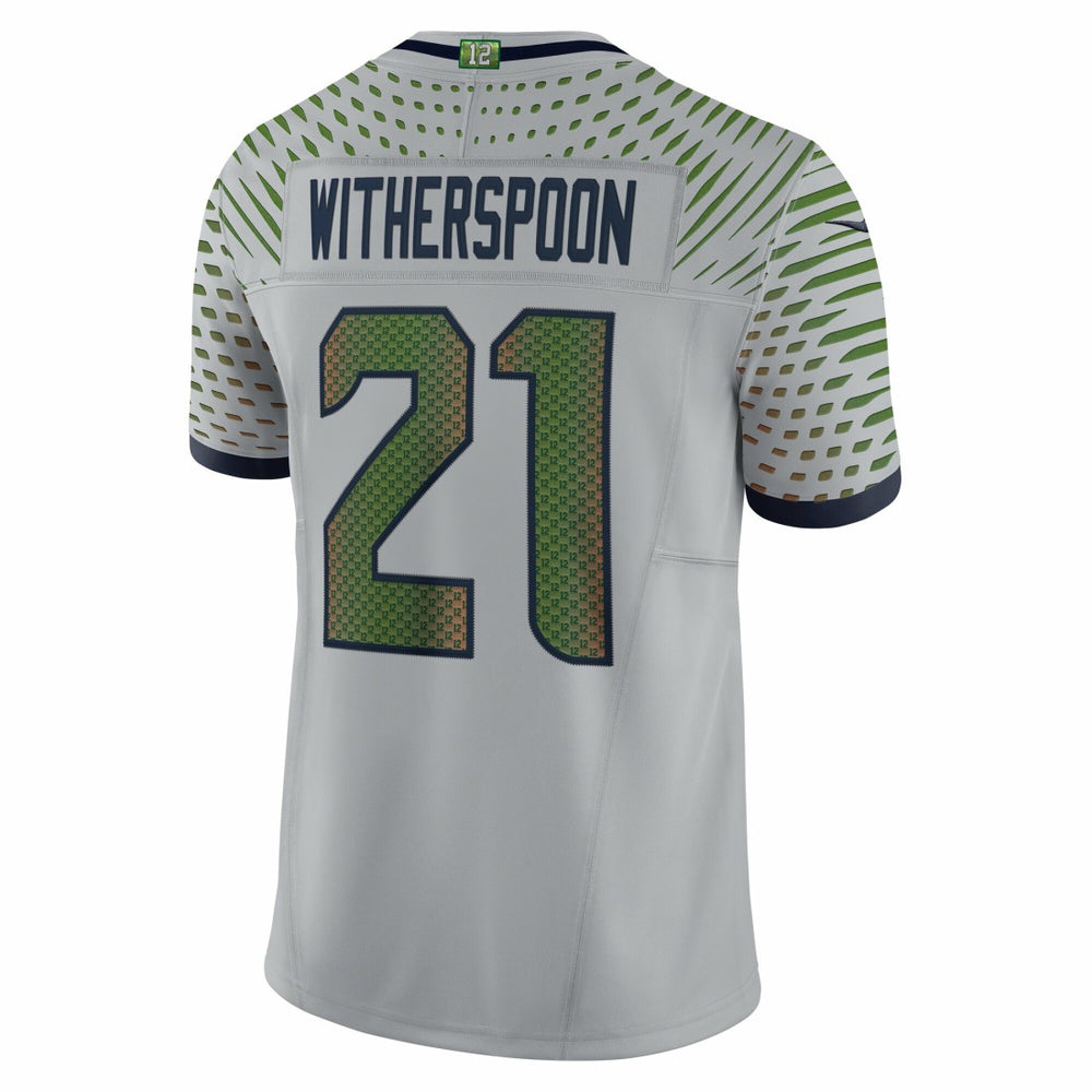 Devon Witherspoon Seattle Seahawks 2025 Rivalries Collection Limited Jersey - Wolf Gray on sale